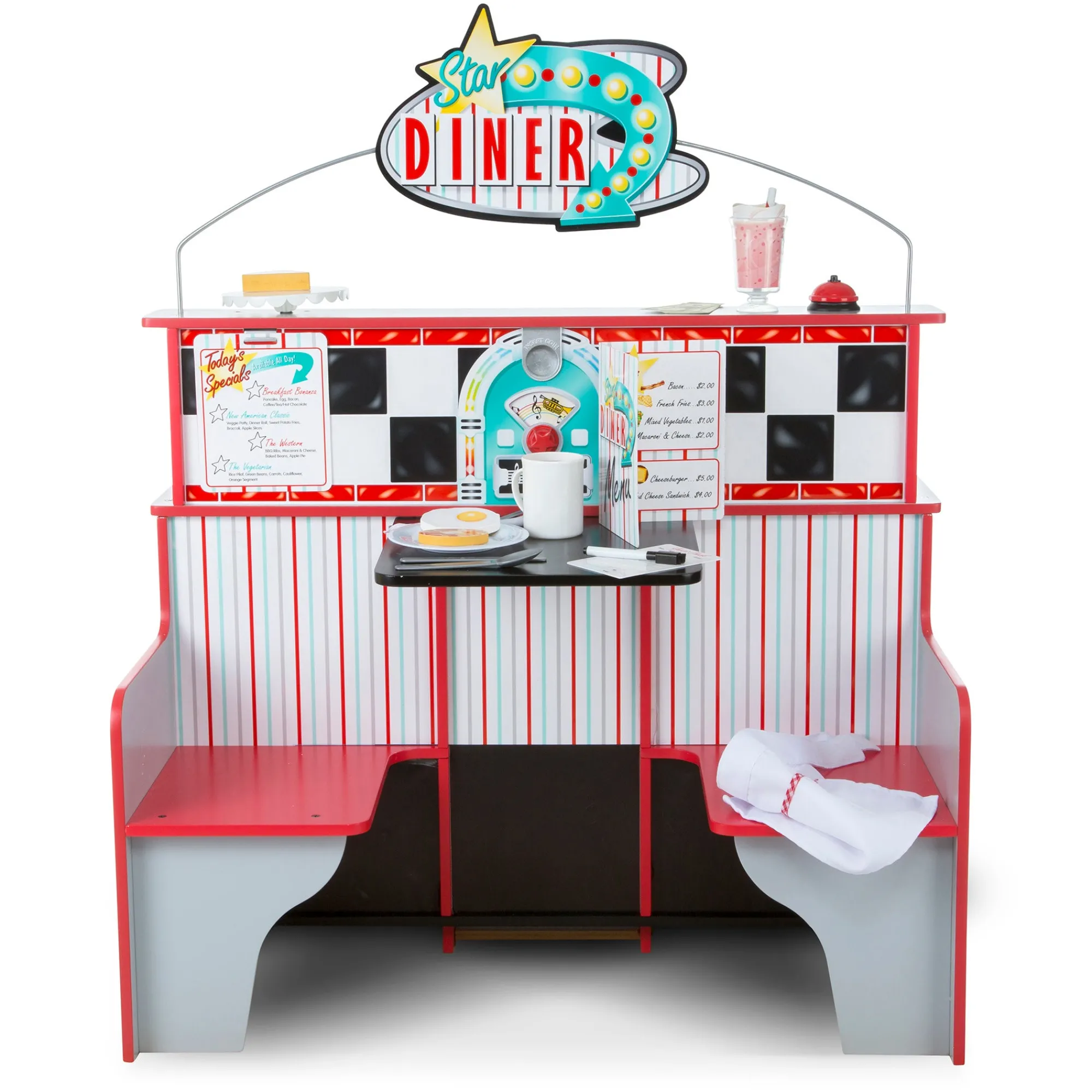Wooden Star Diner Restaurant>Melissa & Doug Best