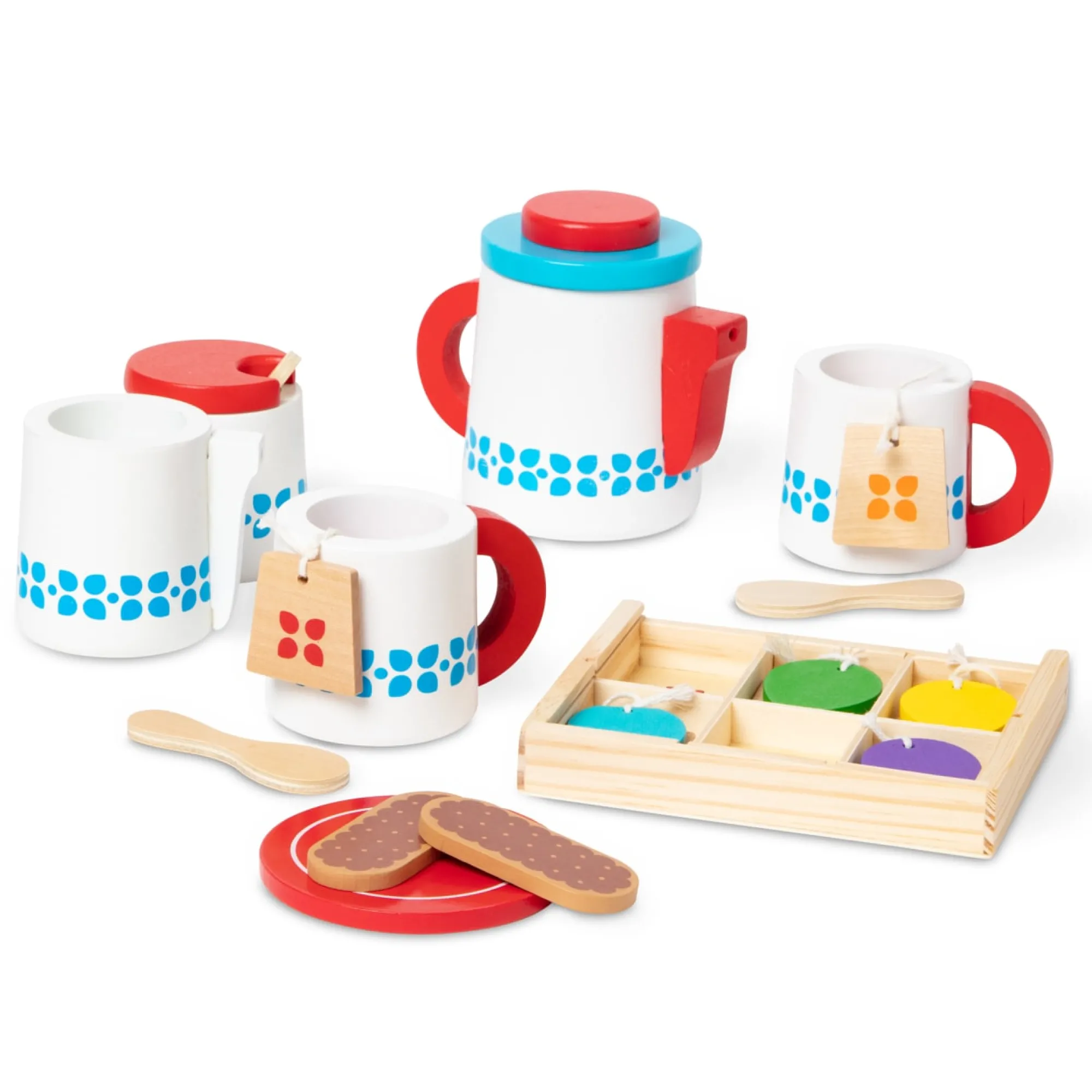 Wooden Steep & Serve Tea Set>Melissa & Doug Clearance