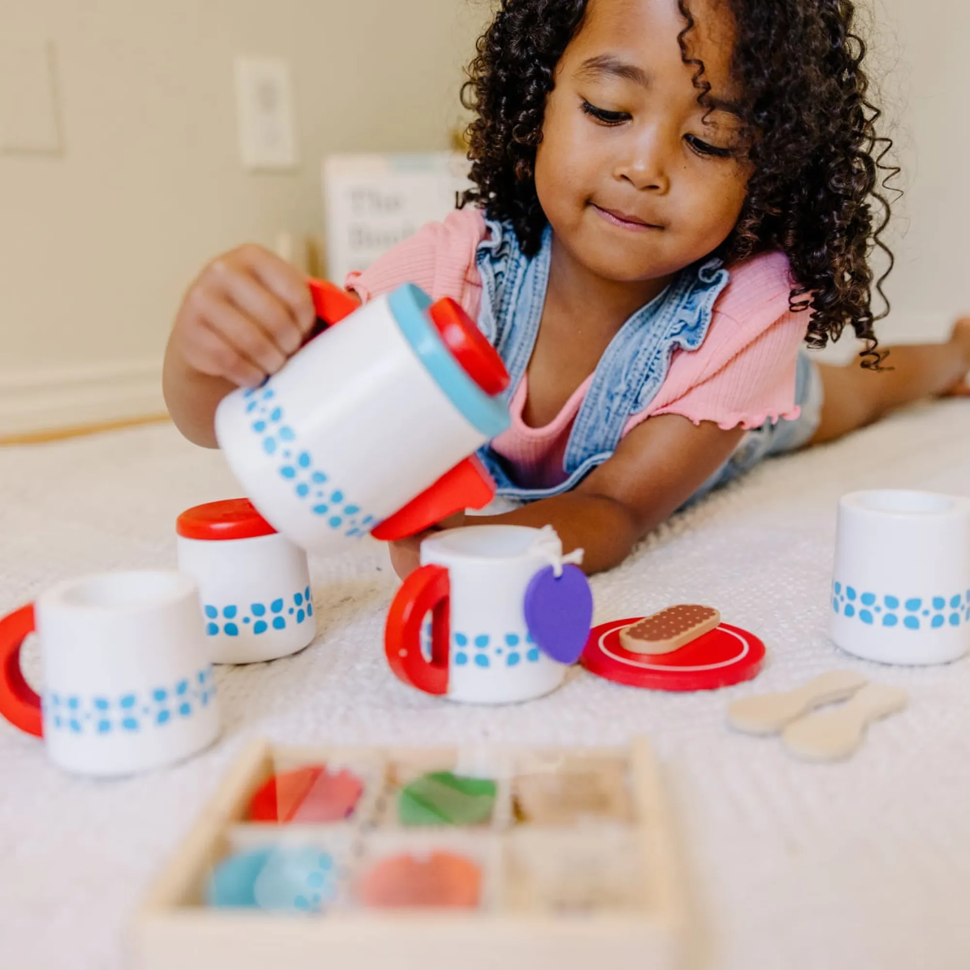 Wooden Steep & Serve Tea Set>Melissa & Doug Clearance
