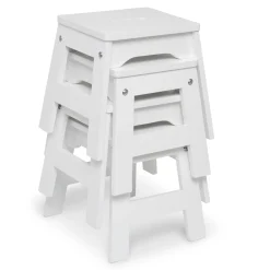 Wooden Stools – Set of 4>Melissa & Doug New