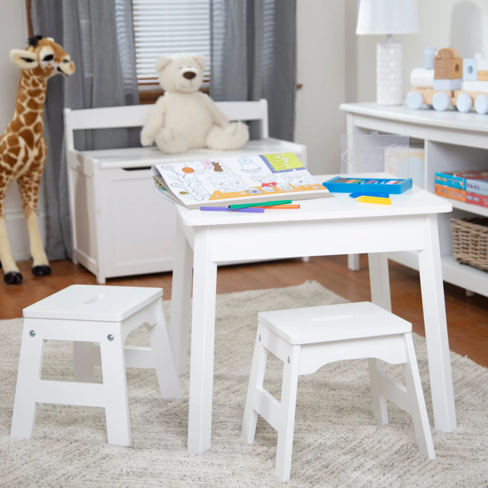 Wooden Stools – Set of 2>Melissa & Doug Outlet