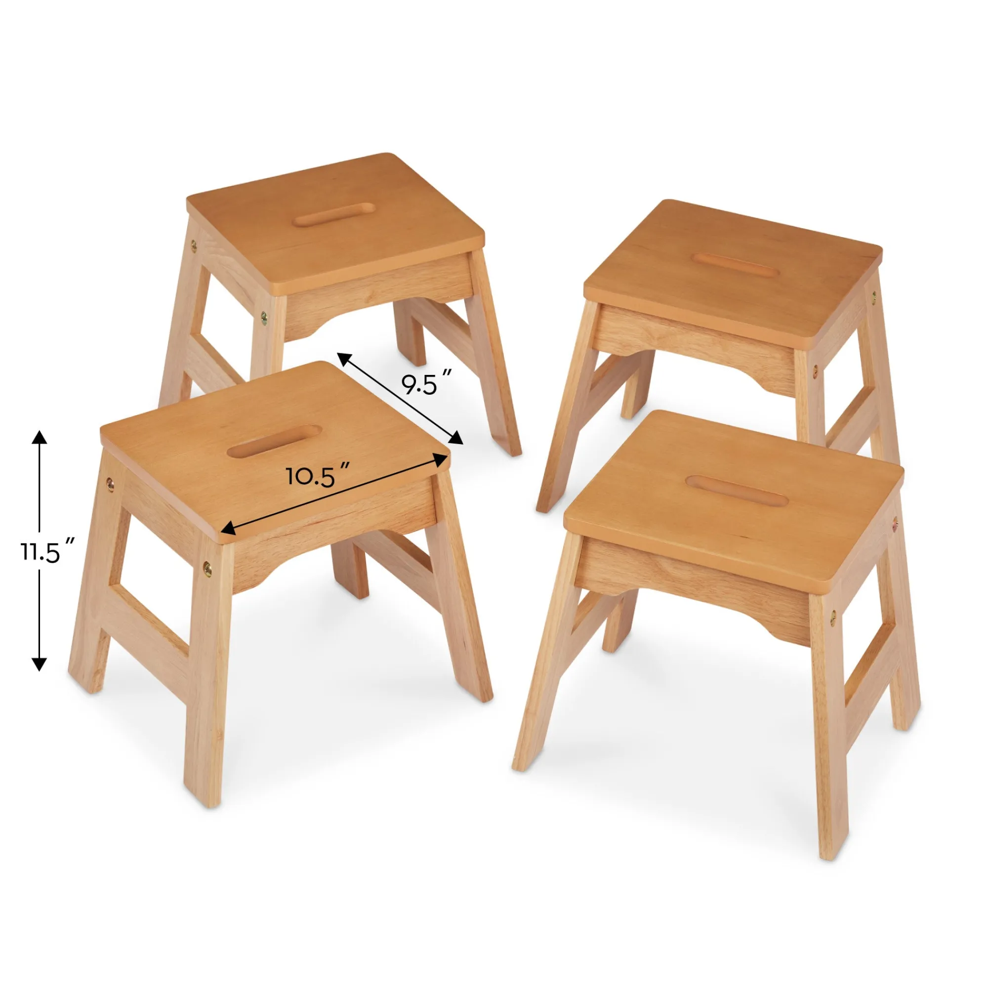 Wooden Stools – Set of 4>Melissa & Doug Best