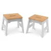 Wooden Stools – Set of 2>Melissa & Doug New