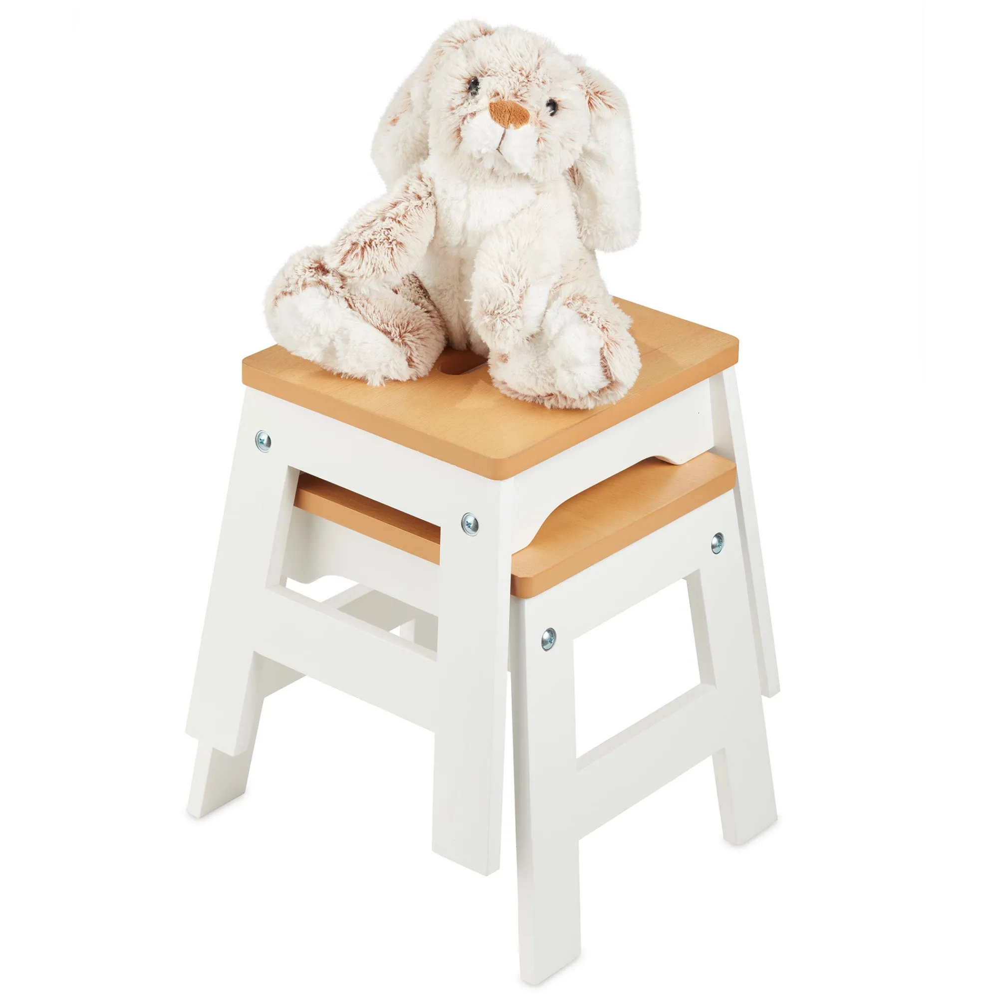 Wooden Stools – Set of 2>Melissa & Doug New