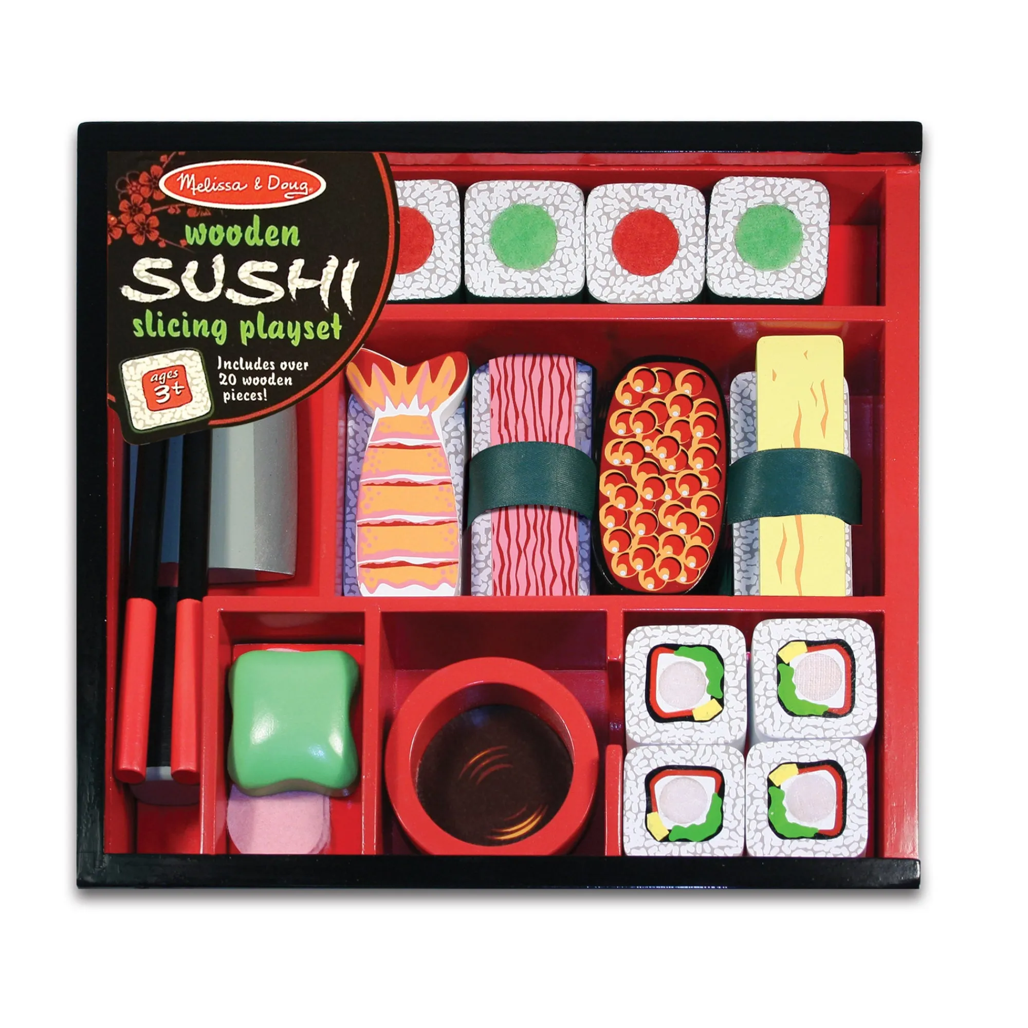 Wooden Sushi Slicing Play Set>Melissa & Doug Outlet