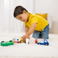 Wooden Town Vehicles Set><noscript><img width=