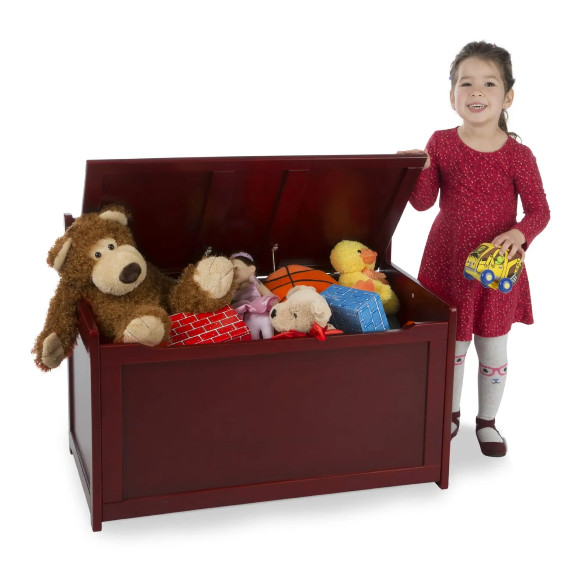 Wooden Toy Chest (Espresso)>Melissa & Doug Sale