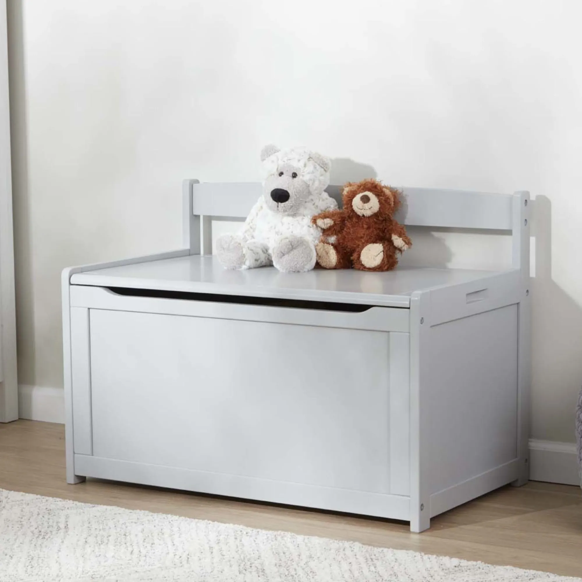 Wooden Toy Chest (Gray)>Melissa & Doug Discount