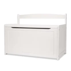 Wooden Toy Chest (White)><noscript><img width=