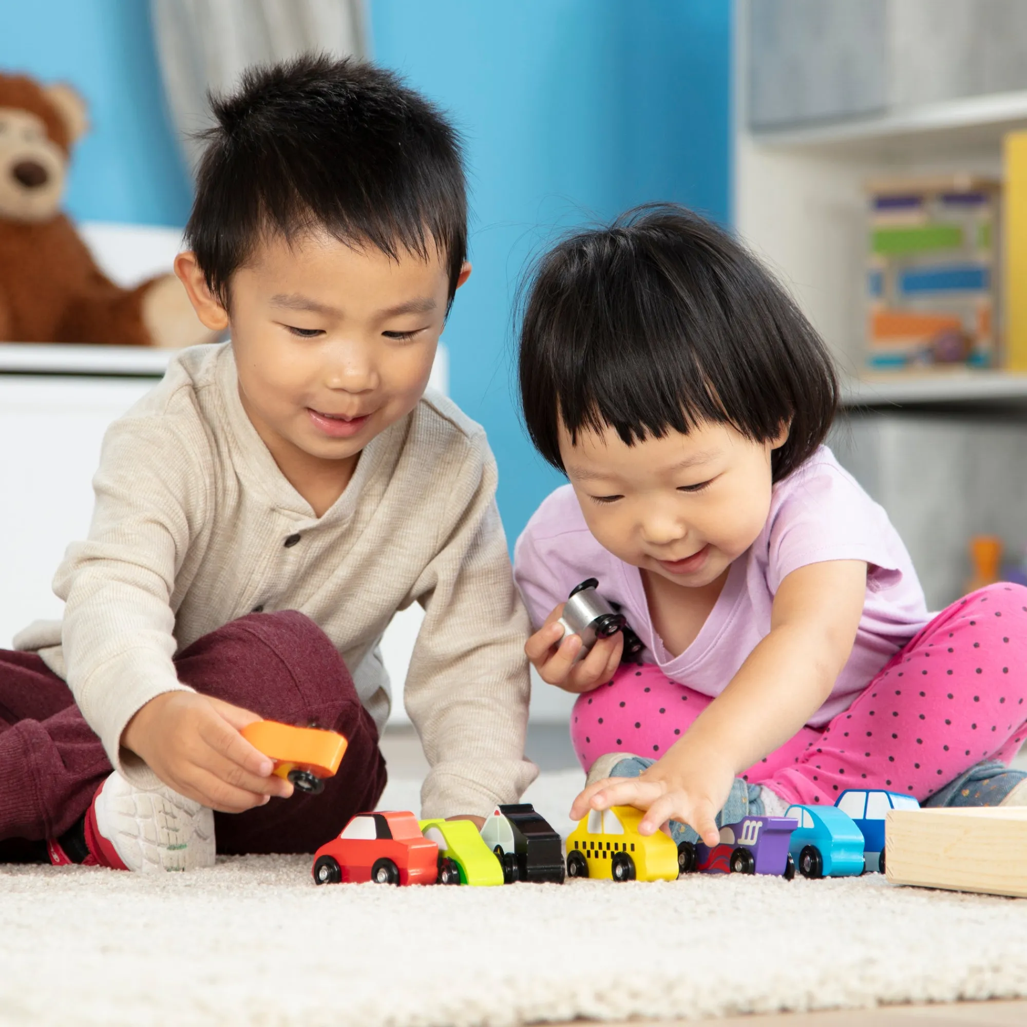 Wooden Vehicle Set>Melissa & Doug New