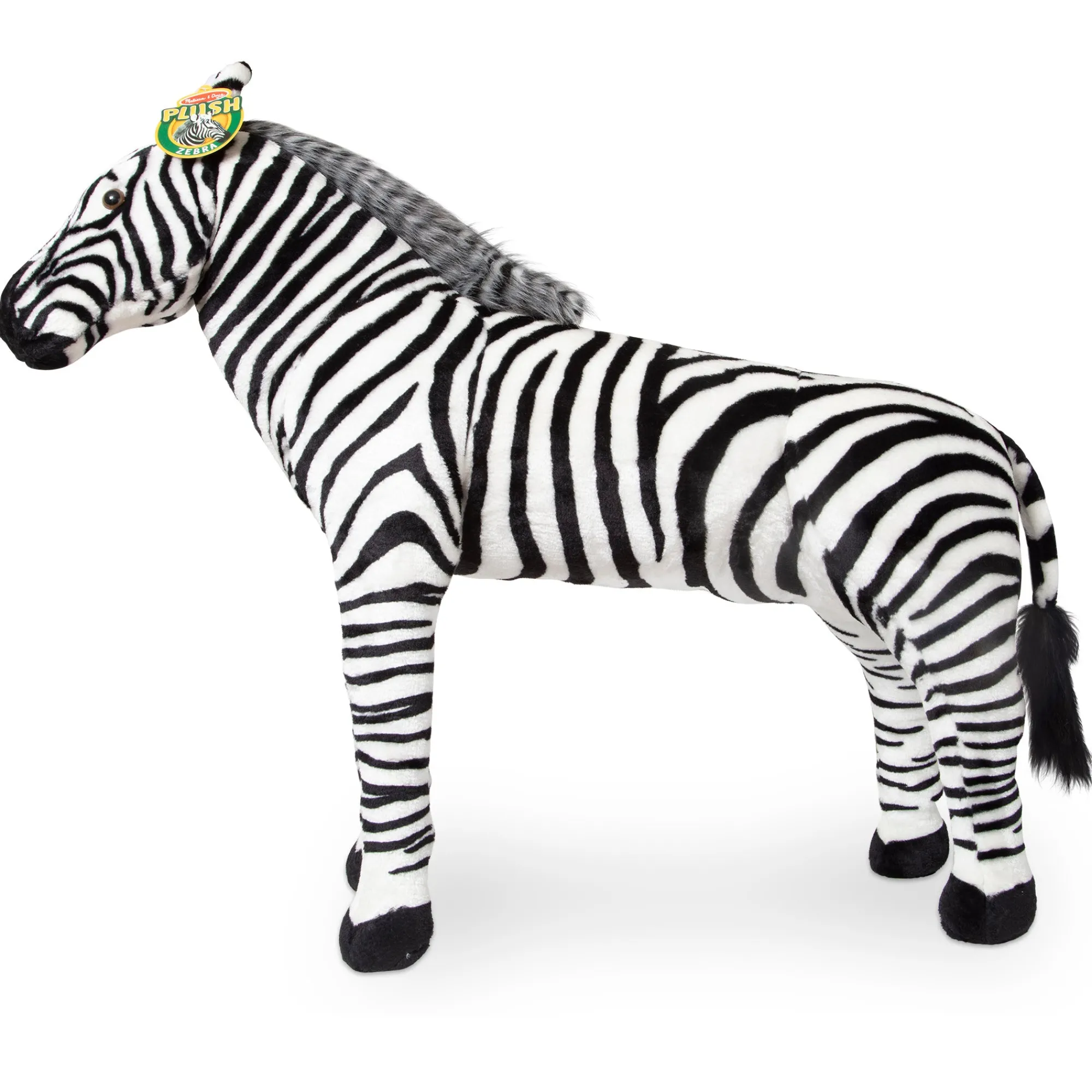 Zebra Lifelike Plush Stuffed Animal>Melissa & Doug Online