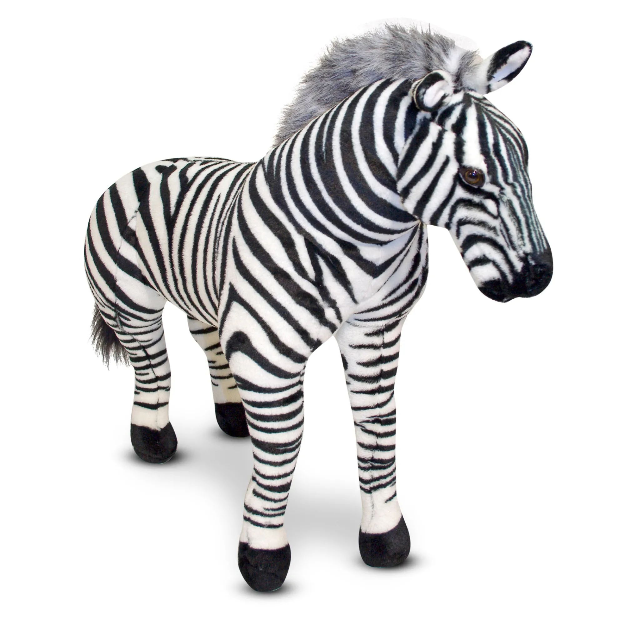 Zebra Lifelike Plush Stuffed Animal>Melissa & Doug Online