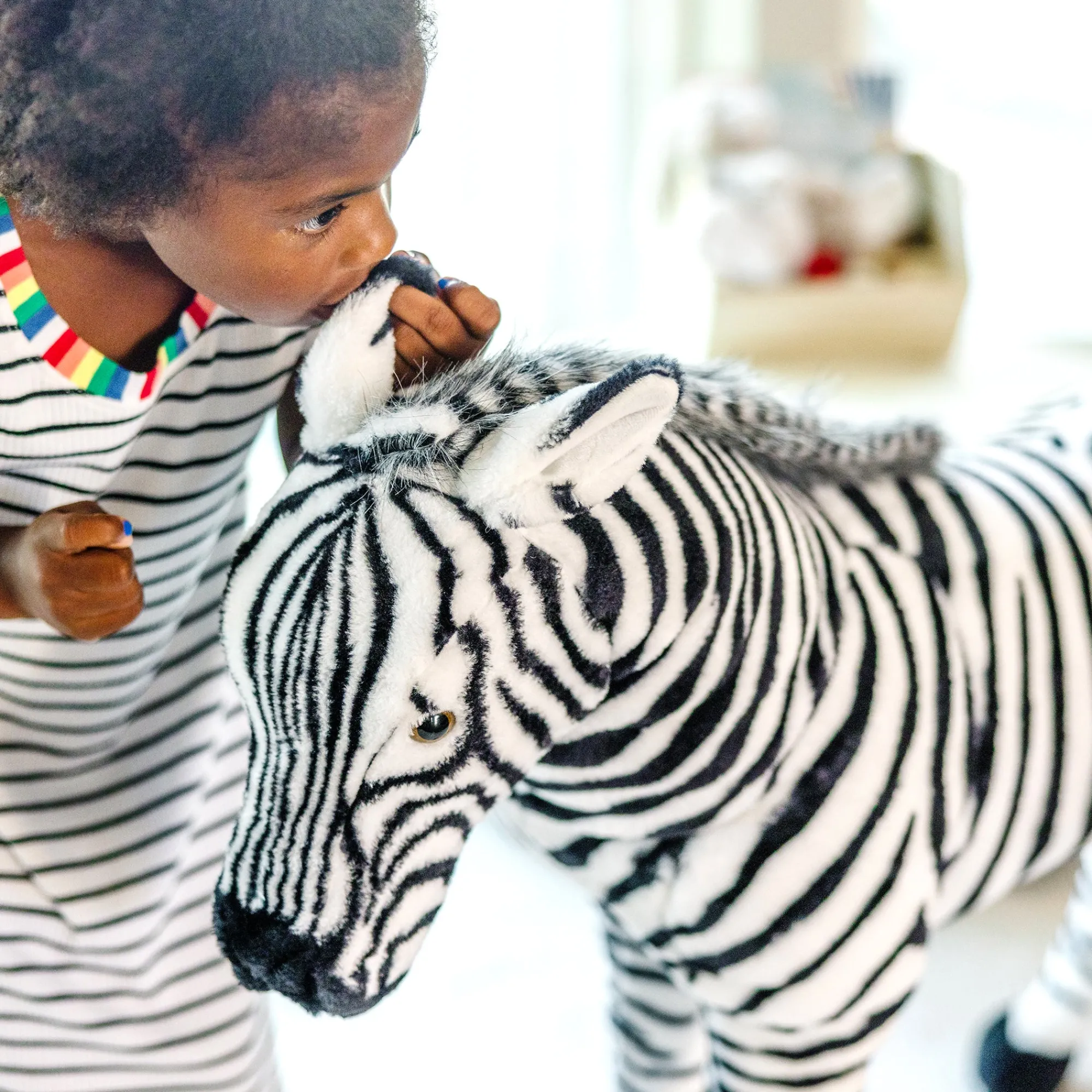 Zebra Lifelike Plush Stuffed Animal>Melissa & Doug Online