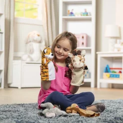 Zoo Friends Hand Puppets><noscript><img width=
