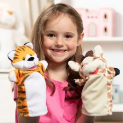Zoo Friends Hand Puppets><noscript><img width=